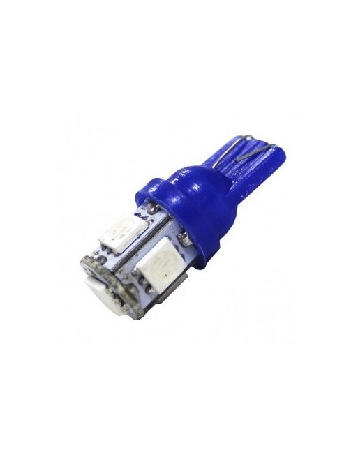 Foco De Pellizco 5 Led SMD Azul