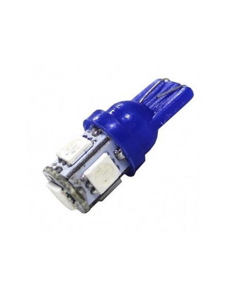 Foco De Pellizco 5 Led SMD Azul