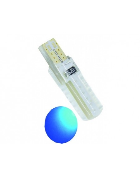 Foco De Pellizco Con Led COB Color Azul