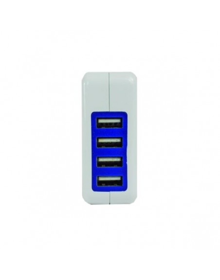 Cargador Con 4 Puertos USB