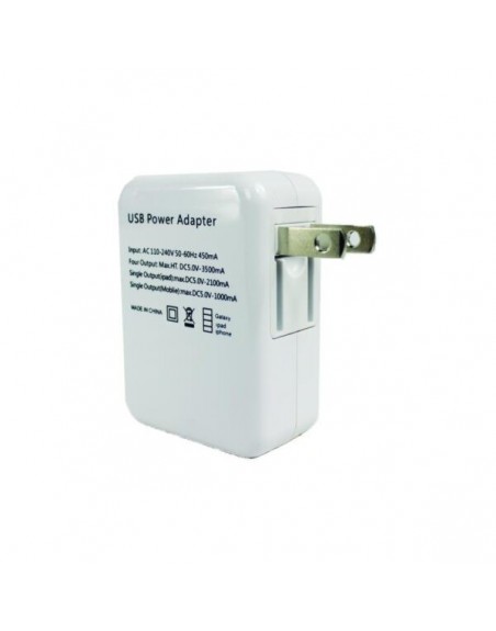 Cargador Con 4 Puertos USB