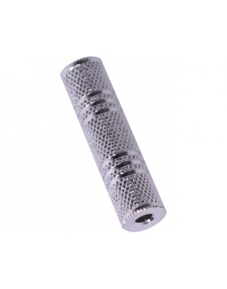 ADAPTADOR JACK 3,5MM MONO A JACK 3,5MM MONO METALICO