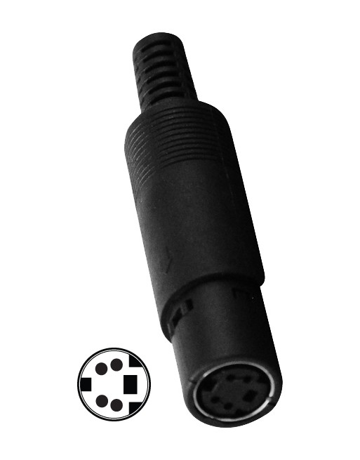 Jack Mini Din 4 Puntos