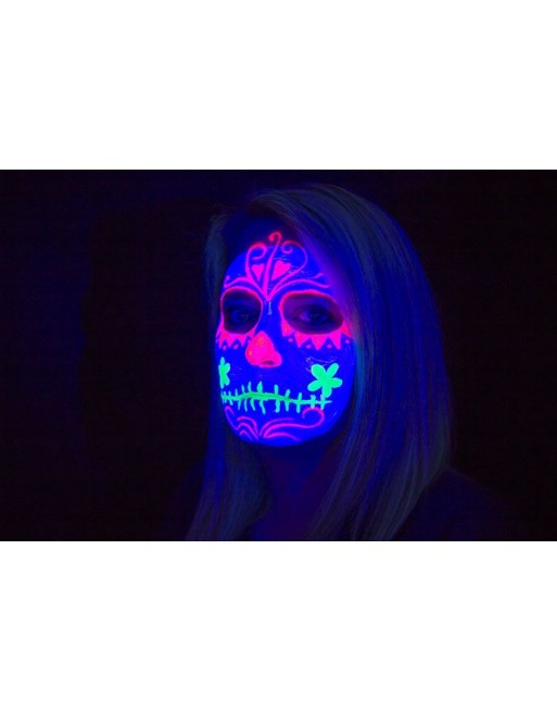 Torre Maquillaje Profesional Neon Para Cuerpo Y Cara Bodypaint