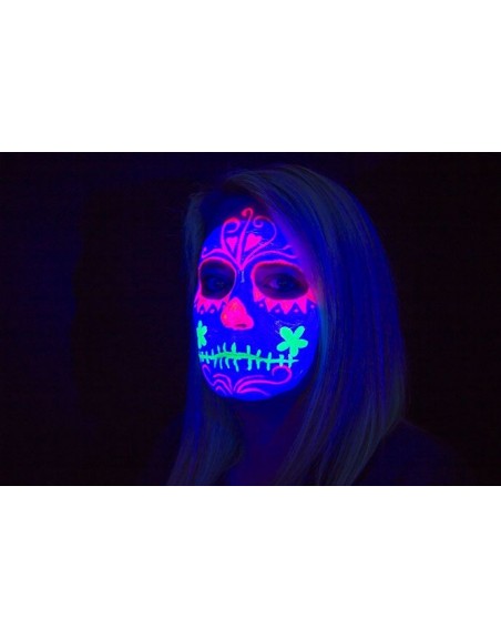 Torre Maquillaje Profesional Neon Para Cuerpo Y Cara Bodypaint