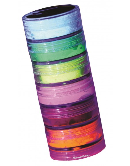 Torre Maquillaje Profesional Neon Para Cuerpo Y Cara Bodypaint