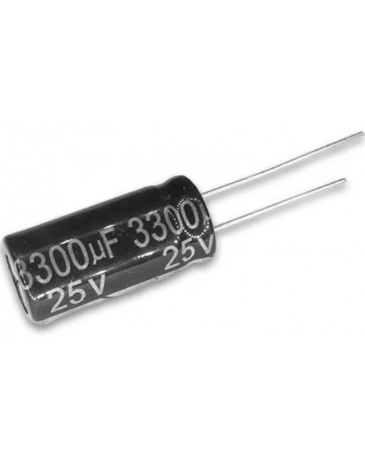 CAPACITOR ELECTROLITICO 3300uf 25v 105ºC