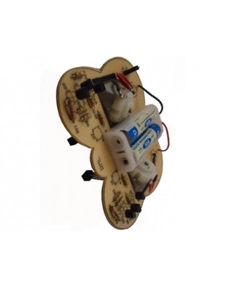 Kit Para Armar Robot Mariposa Seguidora De Líneas Negras
