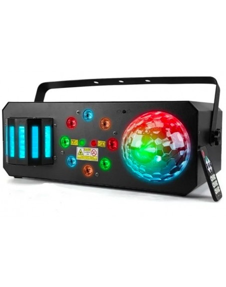 FX4 LUZ DISCO DERBY GOBOS LASER Y ESTROBO
