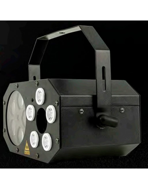 Luz Disco MOONSHINE laser multipuntos RG + moon + wash