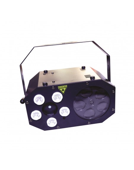 Luz Disco MOONSHINE laser multipuntos RG + moon + wash