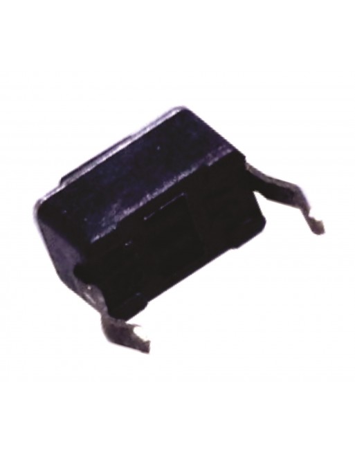 Micro switch 2 patas rectangular plano