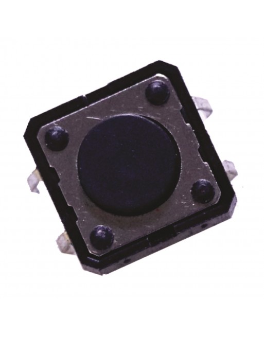 Botón Micro Switch 4 pies conector recto vertical cuadrado negro Cocina de  inducción con interruptor pequeño 6*6*8mm - China Botón, microinterruptor