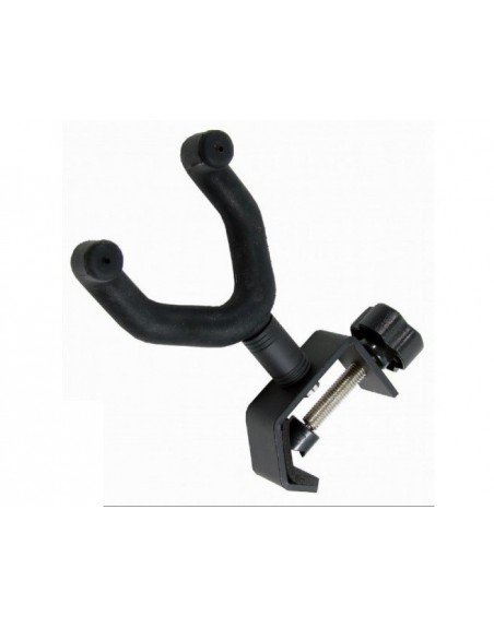 SOPORTE COLGADOR PARA GUITARRA CON TORNILLO AJUSTABLE