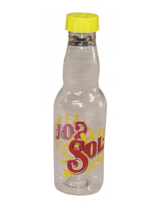 SALERO EN FORMA DE BOTELLA DE PLASTICO CERVEZA SOL
