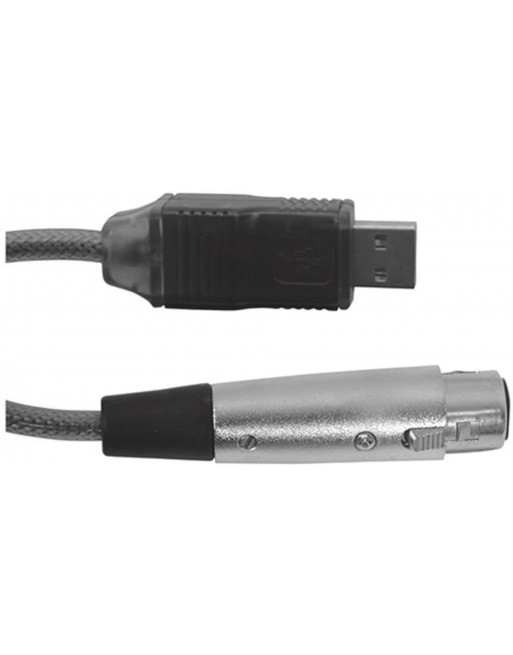 Cable Interface Alctron USB XLR 3 Metros