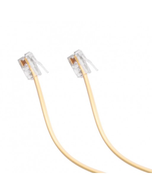 EXTENSION TELEFONICA DE 27,50 METROS CON PLUG RJ11