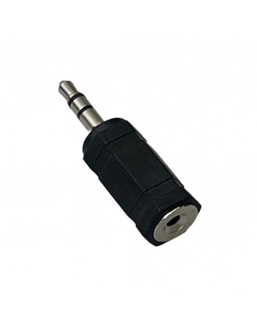 Adaptador de plug 6,3 mm a jack 3,5 mm, estéreo