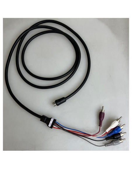 Cable Video plug mini din a 6 RCA 1,8 metros