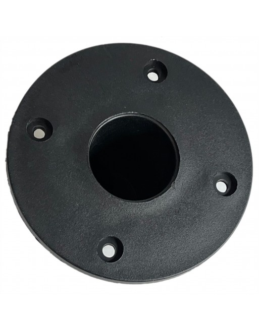 Base soporte de plastico redonda para empotrar bafle 4 1/2" (sombrerito)