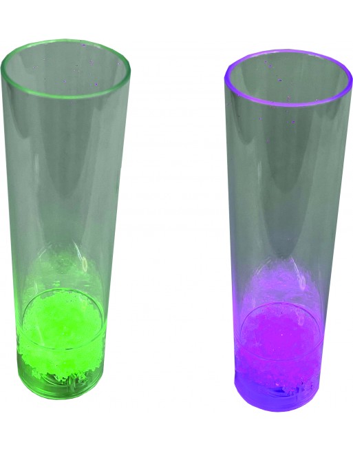 Vaso jaibolero iluminado LED RGB 210ml