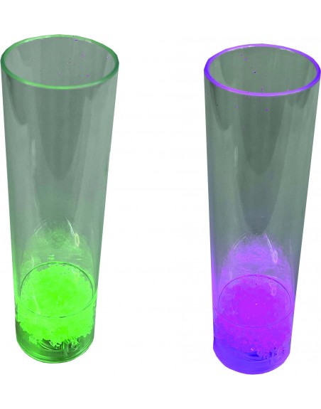 Vaso jaibolero iluminado LED RGB 210ml