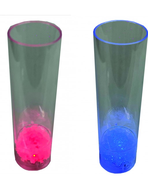 Vaso jaibolero iluminado LED RGB 210ml