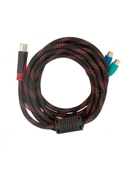 CABLE HDMI CON RECUBRIMIENTO DE NYLON 1,8M