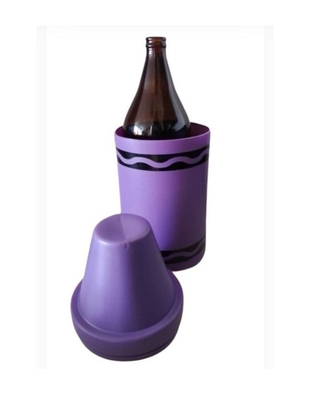 Maxi Crayola Botella Vaso Gigante Crayochela Halloween Pumpkin