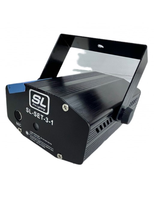 Set Maquina Humo 400W + Jelly Crystalball RGBWAP+ Estrobo LED + Laser RG