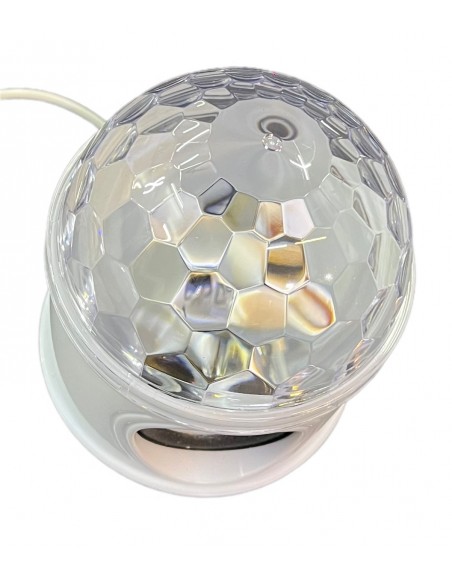 Lampara proyector luces LED RGB Bluetooth con bocina LDB-0010