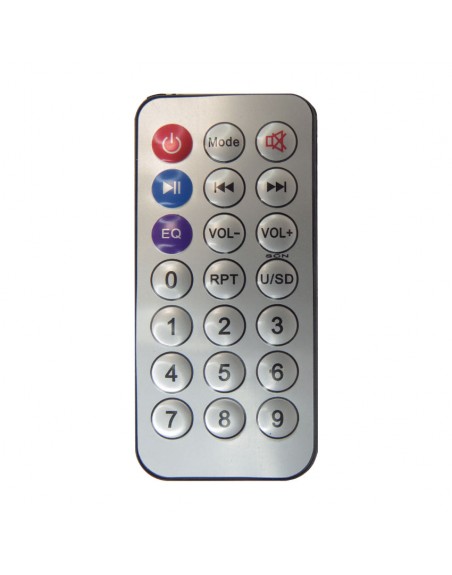 Foco Bluetooth con luces LED y bocina LDB-0009