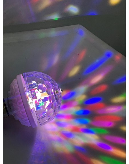 Foco Bluetooth con luces LED y bocina LDB-0009