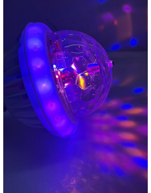 Foco Bluetooth con luces LED y bocina LDB-0009