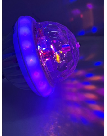 Foco Bluetooth con luces LED y bocina LDB-0009
