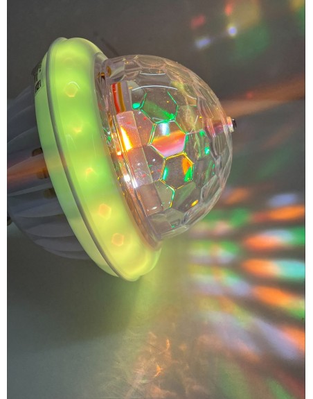 Foco Bluetooth con luces LED y bocina LDB-0009