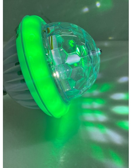 Foco Bluetooth con luces LED y bocina LDB-0009