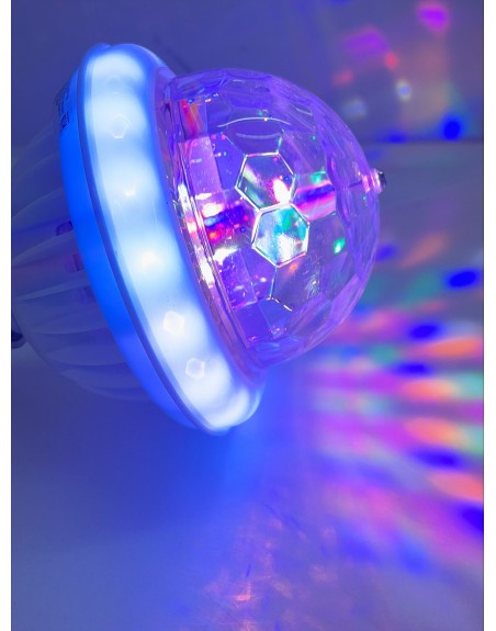 Foco Bluetooth con luces LED y bocina LDB-0009