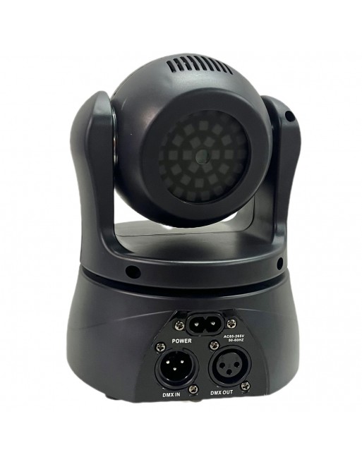 Mini Cabeza Robotica Beam LED RGBW + Laser Multipuntos FIREFLY