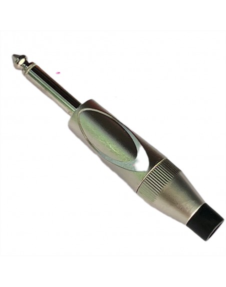 PLUG CONECTOR TRS 6,3MM CON RESORTE