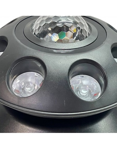 Flying Moon efecto LED giratorio RGBW