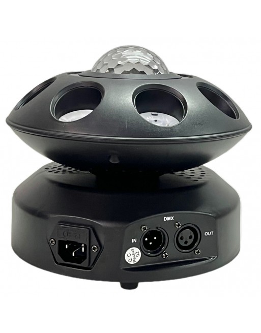 Flying Moon efecto LED giratorio RGBW