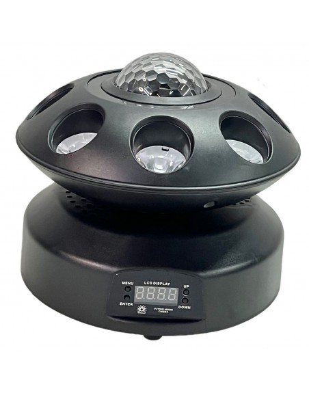 Flying Moon efecto LED giratorio RGBW