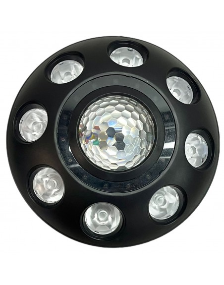 Flying Moon efecto LED giratorio RGBW