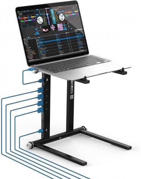 Factura ensillar fondo Base Stand Hub soporte ajustable para Laptop profesional