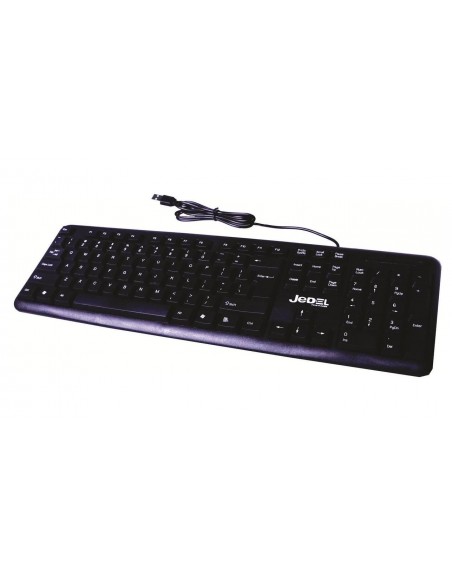 TECLADO ALAMBRICO USB MULTIMEDIA K11 PC LAPTOP