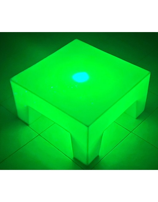 Mesa U Mini Iluminada Sala Lounge Neonmania