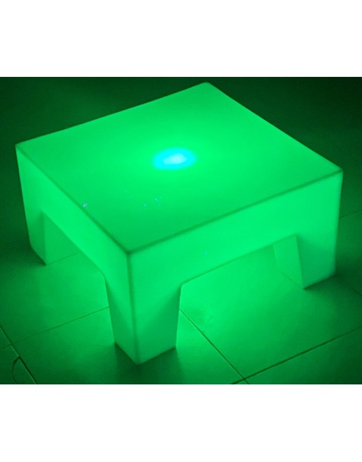 Mesa U Mini Iluminada Sala Lounge Neonmania