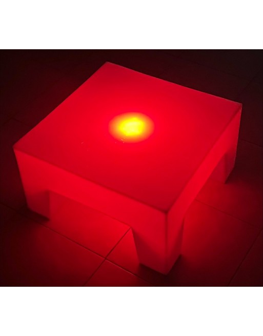 Mesa U Mini Iluminada Sala Lounge Neonmania