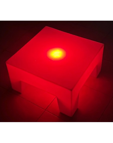 Mesa U Mini Iluminada Sala Lounge Neonmania